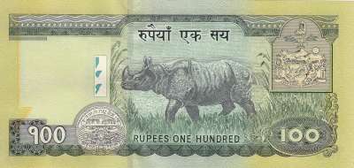 Beschrijving achterzijde: RHINOCEROUS